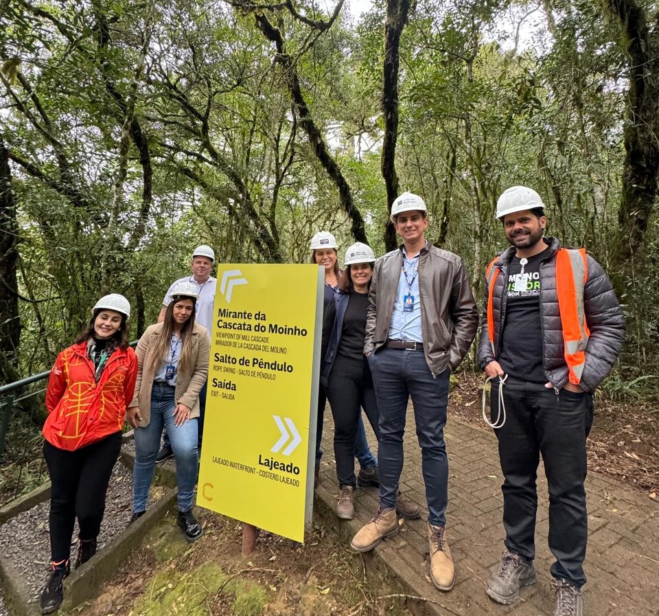 Visita técnica no parque